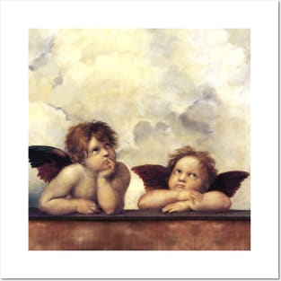 RENAISSANCE ANGELS Winged Cherubs by Raphael Posters and Art